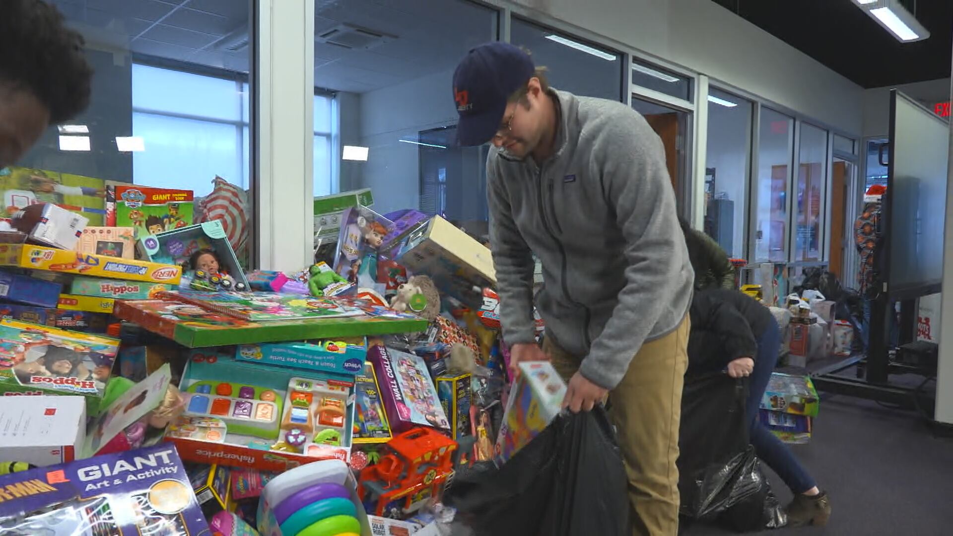 THANK YOU ENC! Hundreds of toy donations mark a successful Toys for Tots drive at WITN