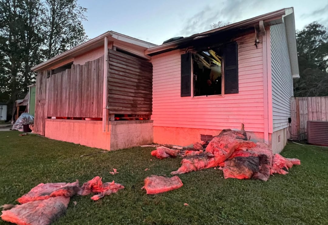 Man And Dog Escape Morehead City House Fire; Home Extensively Damaged