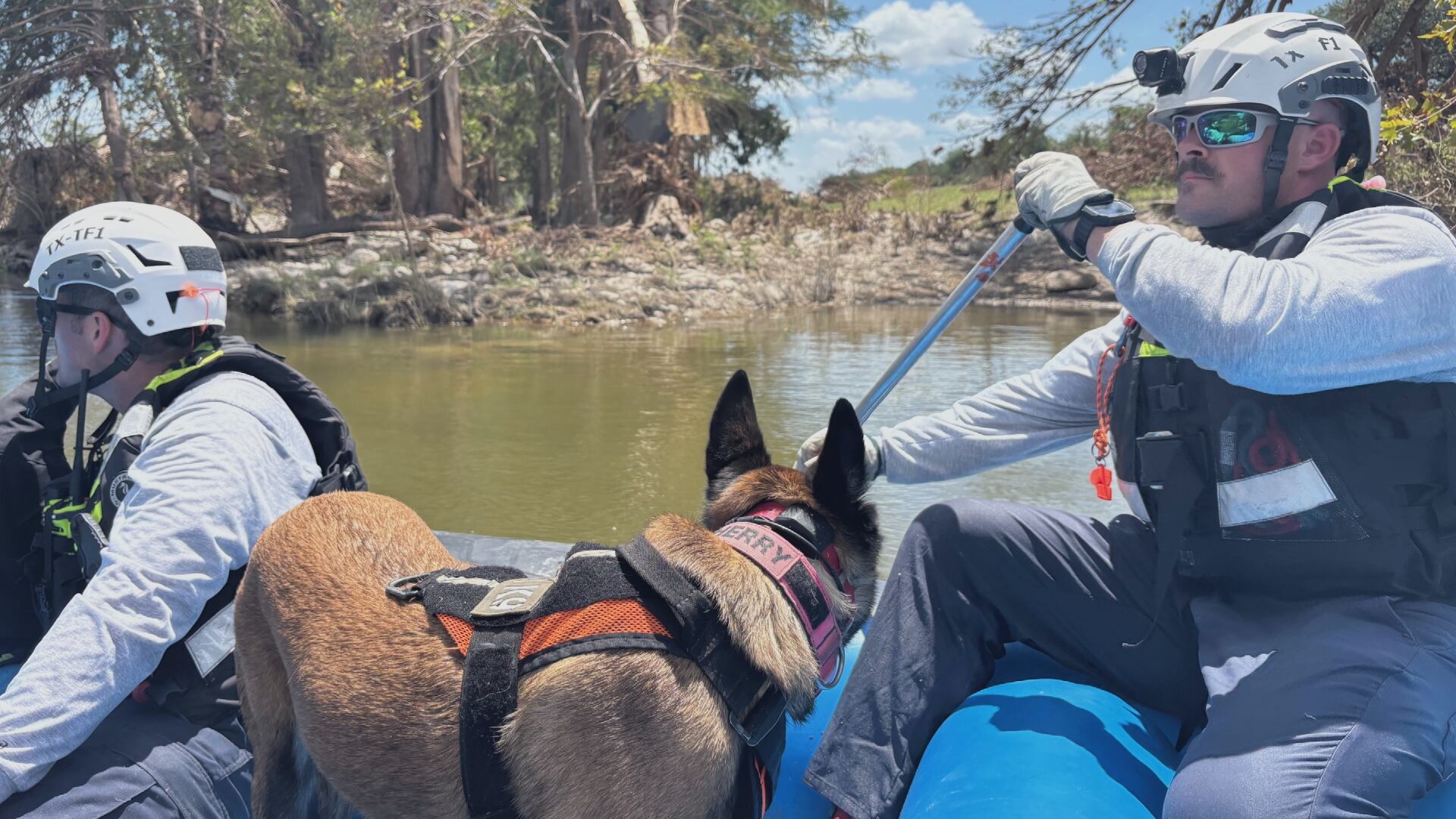 NCSBI K9 teams talk Kerr County, TX search efforts following deadly flooding