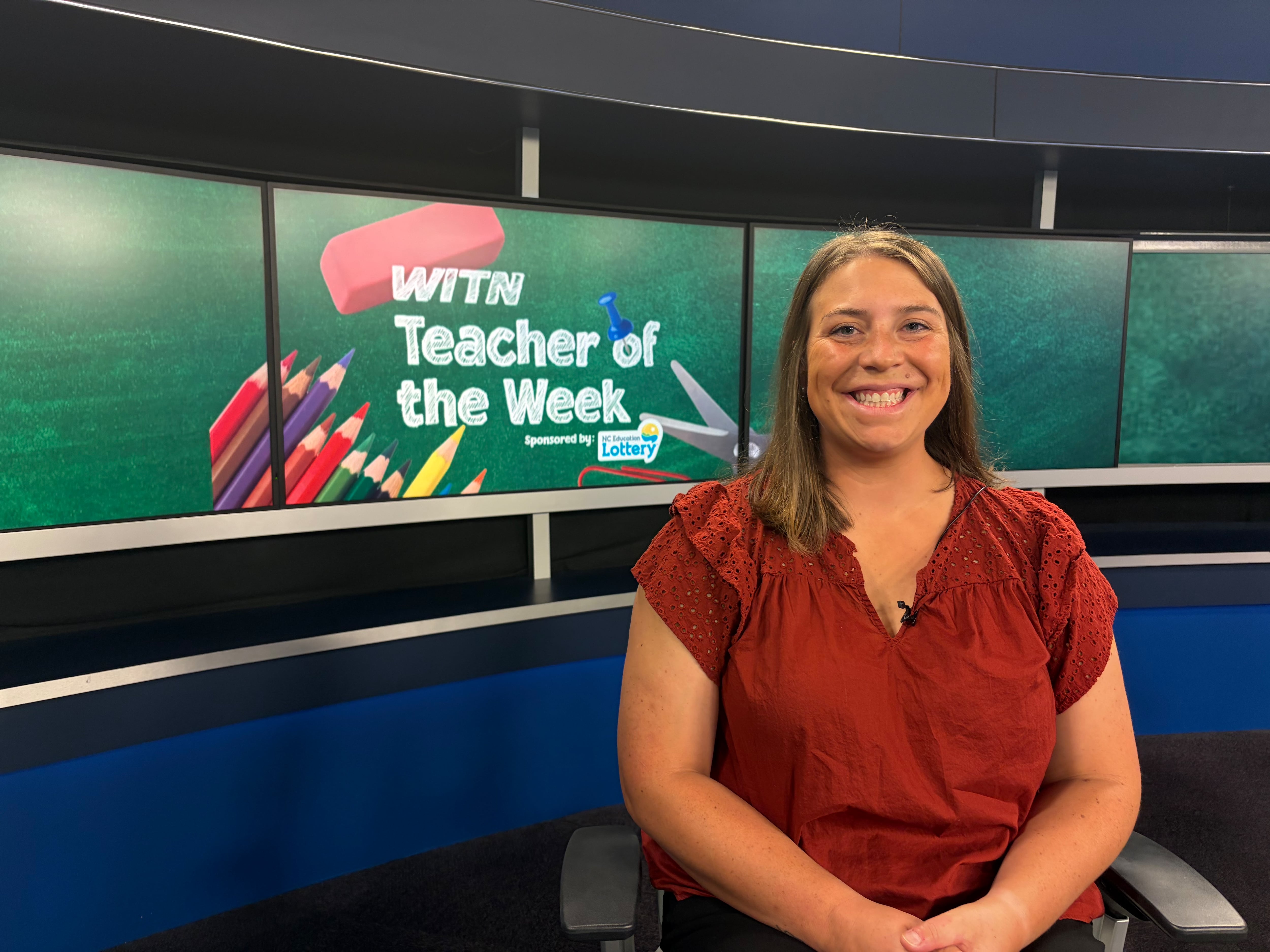 Culinary Teacher Maggie Castle Honored as WITN Teacher of the Week