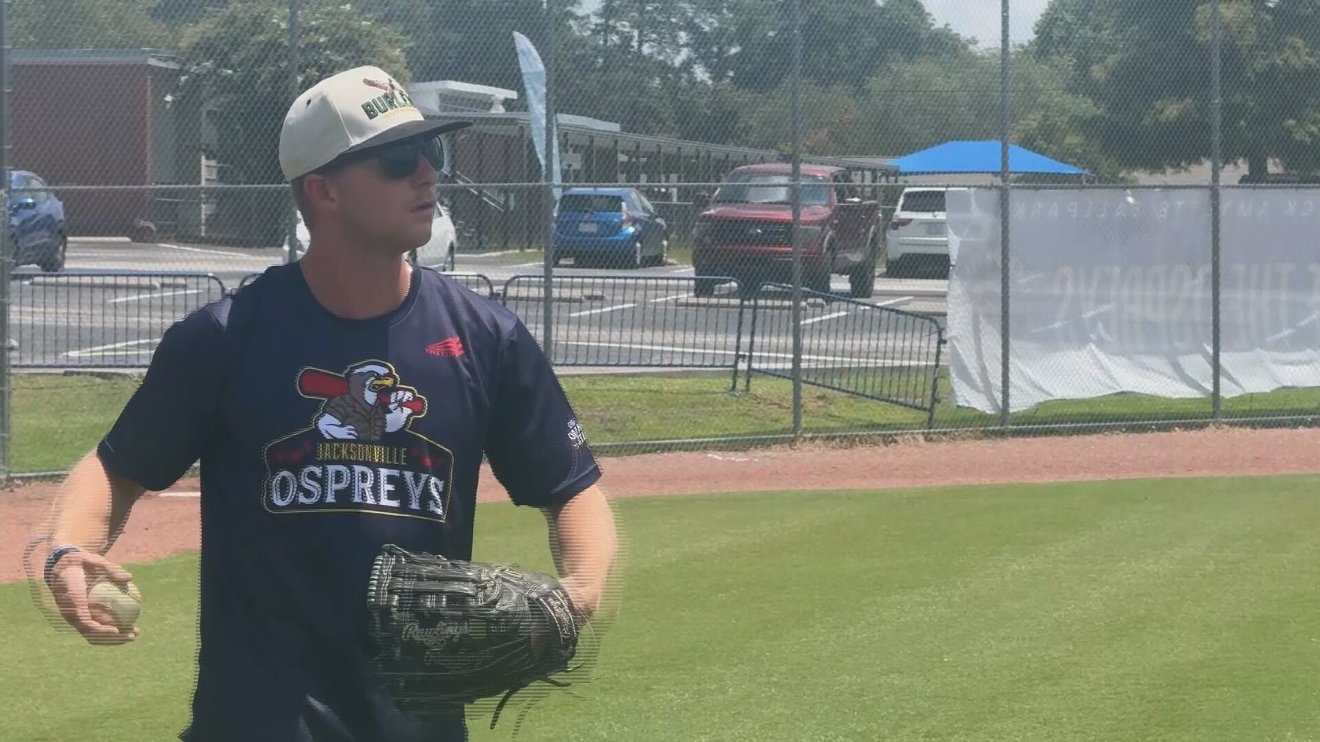 Jacksonville Ospreys players explain how they cope with intense heat on game days