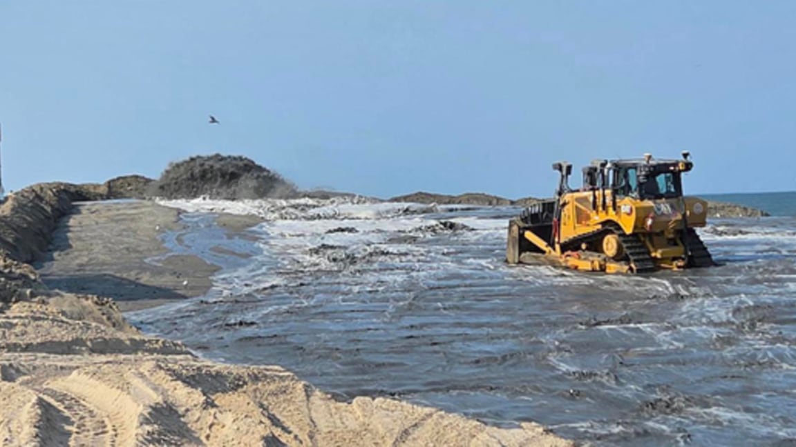 Buxton Beach Nourishment Project in Outer Banks Completed