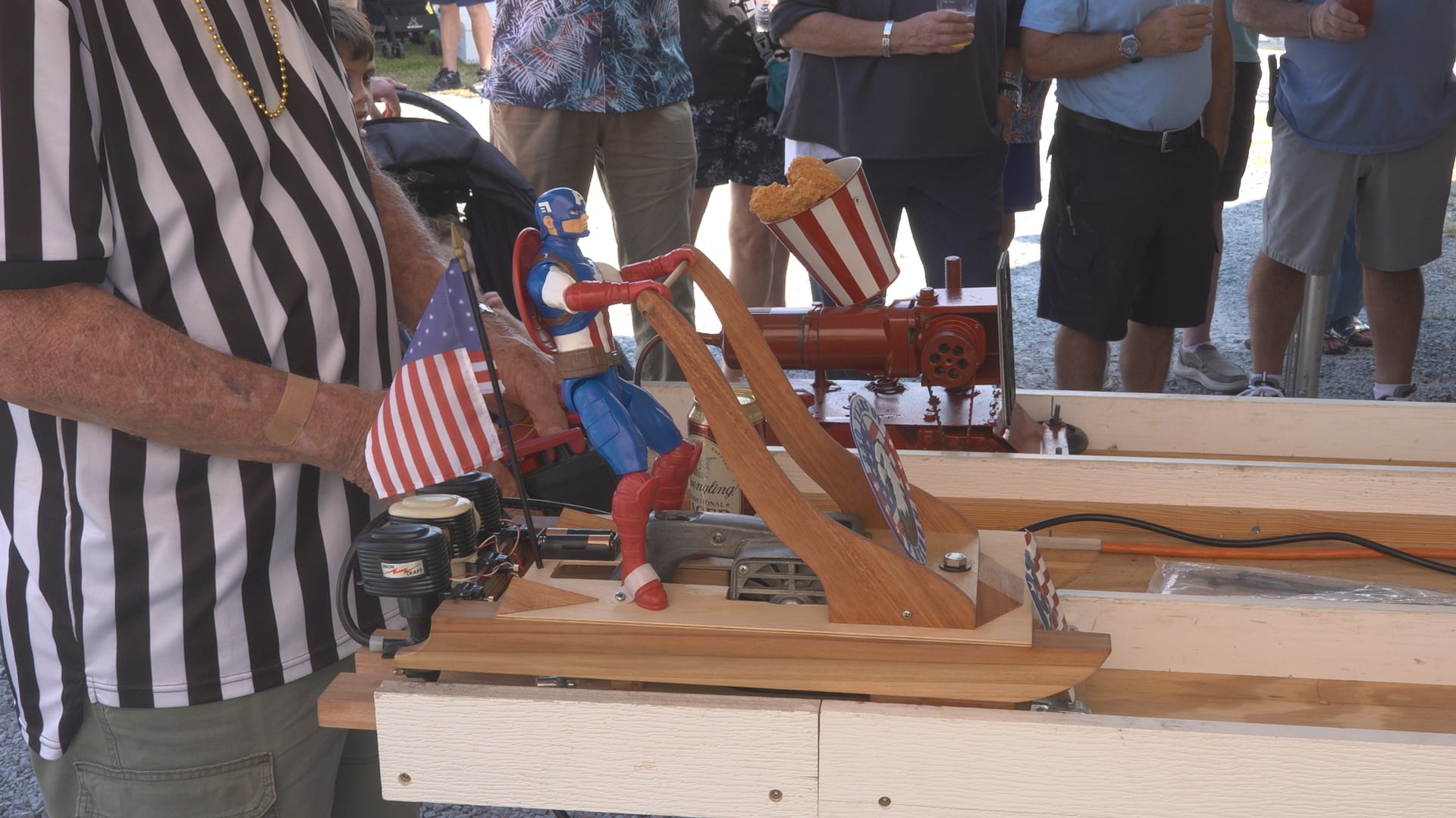 Belt Sander Drag Race Draws Community to New Bern for Art Department Fundraising