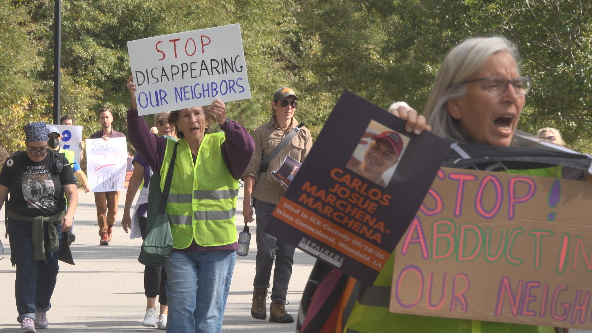 Vigil Opposes Planned ICE Detention Facility Reopening in North Carolina