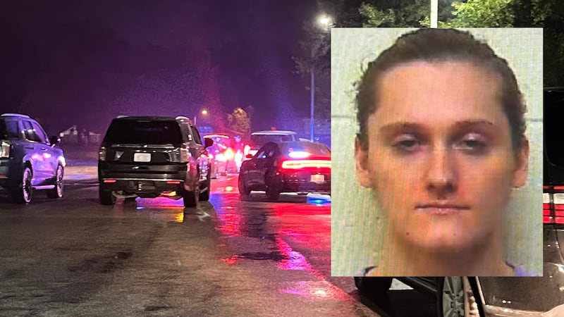 A manhunt is underway for Dominic Connelly after a deputy was stabbed Wednesday night in...