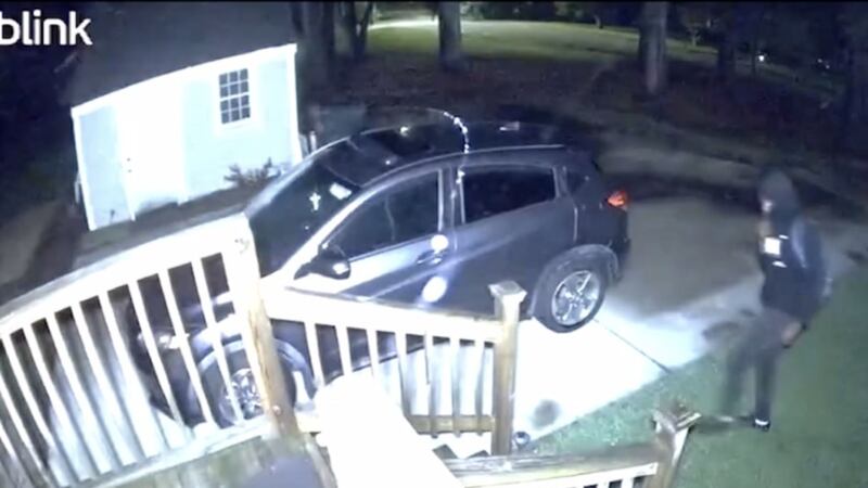 The break-ins happened Tuesday morning in the West Road area of the city.