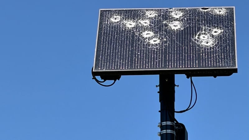 A Lenoir County Flock camera has been heavily damaged for months, according to the sheriff.