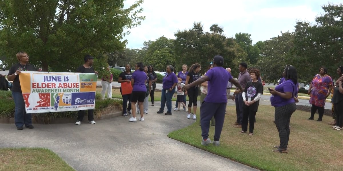 Pitt County holds awareness walk for World Elder Abuse Awareness Day