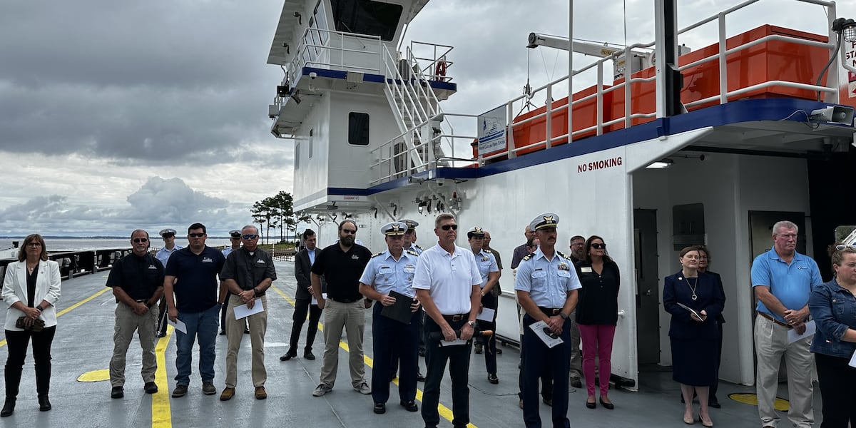 Berryfield Ferry Command Ferry Division christens two ferries into its fleet