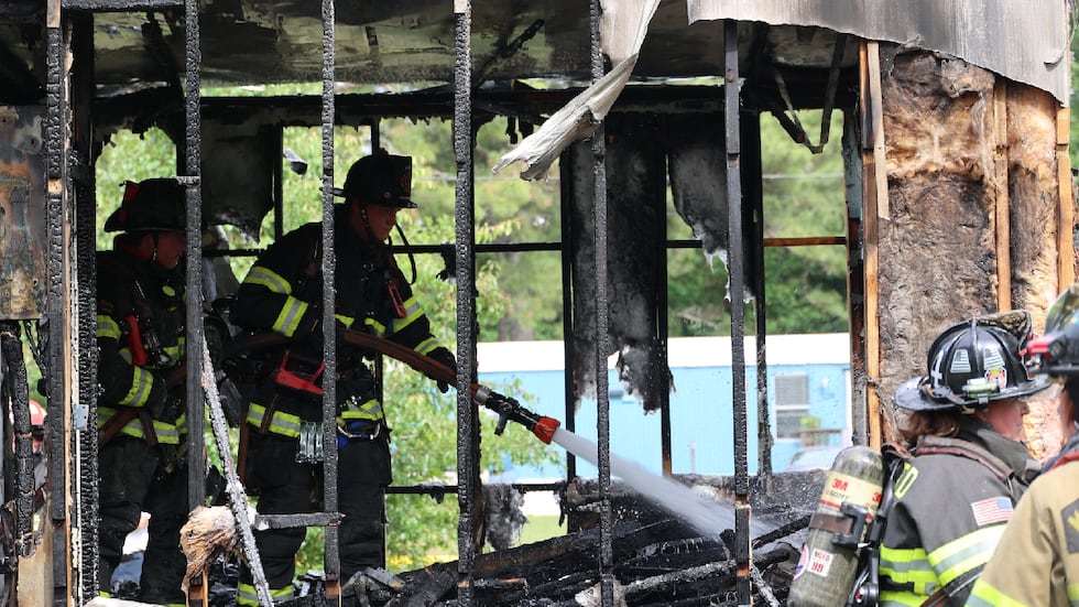 Carteret County mobile home catches fire again after less than a month