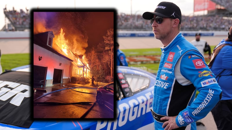 Father of NASCAR driver Denny Hamlin dies after Gaston County house fire, mother critically injured