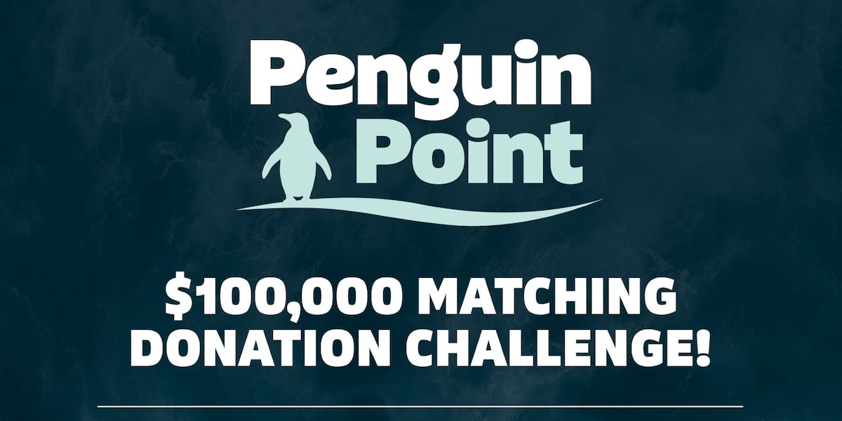 Sylvan Heights Bird Park asking for donations for Penguin Point
