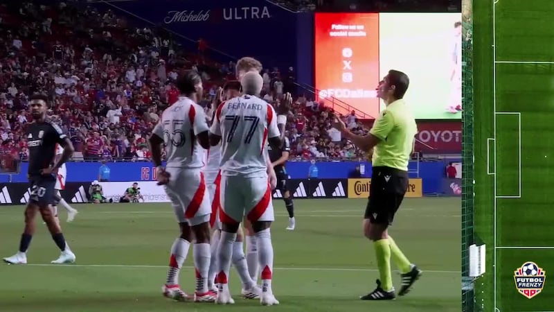 The clock never stops running in soccer, but referees add more time at the end. The clock...