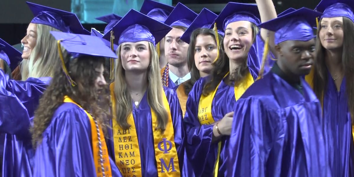 Gradution Eca ECU students celebrate graduation amid challenging job market