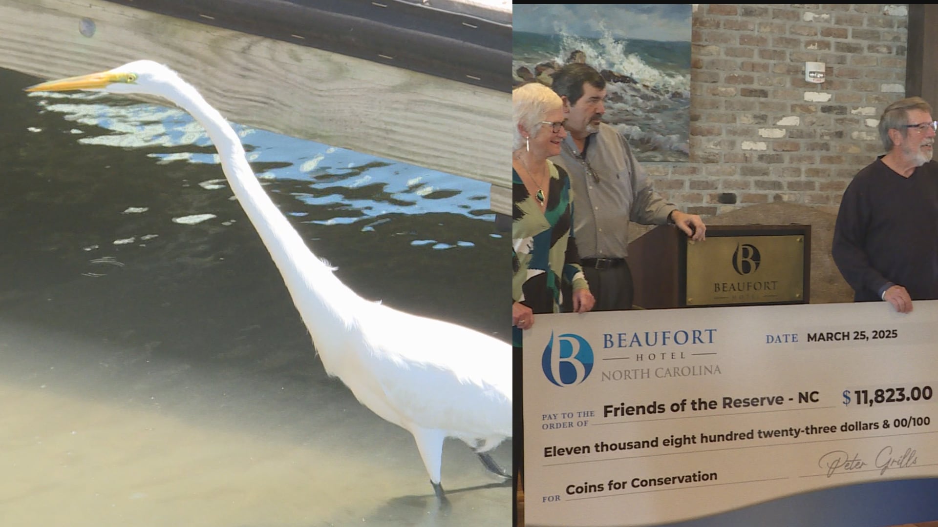 Carteret County hotel donates thousands to eco-nonprofits