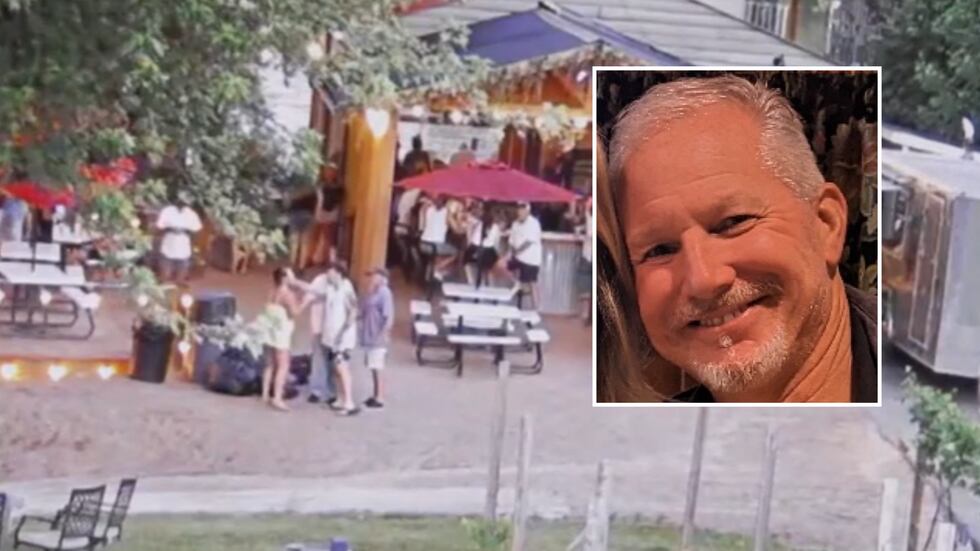 Winery owner Dave Wilson was seriously injured while trying to break up a fight, officials said.