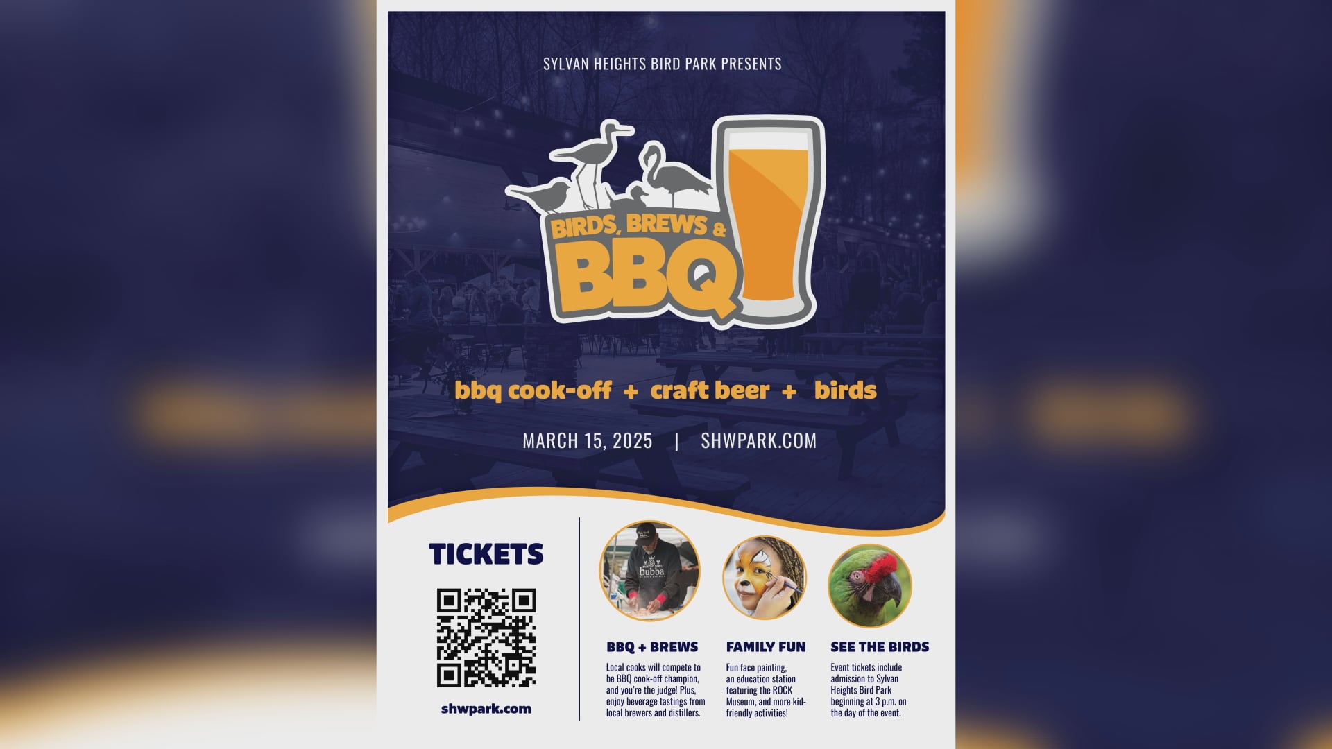 Sylvan Heights Bird Park to host Birds, Brews & BBQ