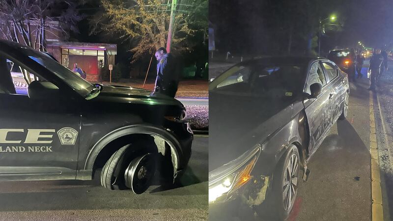 Joseph Powell, of Kelford, was caught after his car struck a Scotland Neck patrol car,...