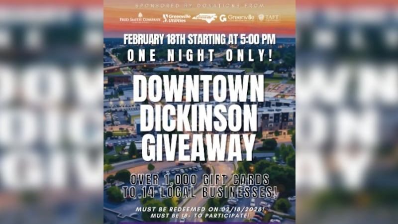 Downtown Greenville Partnership Giveaway