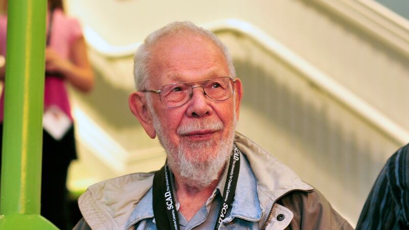 FILE - Mad magazine cartoonist Al Jaffee attends an event to honor veteran contributors of Mad...