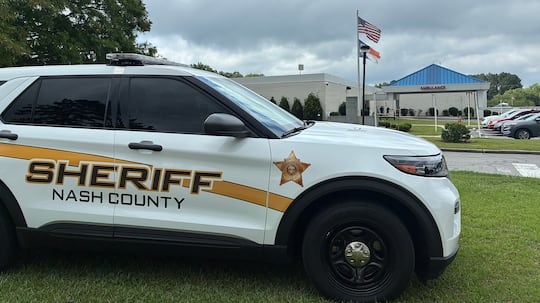 A heavy law enforcement presence was seen at ECU Health Bertie Hospital.