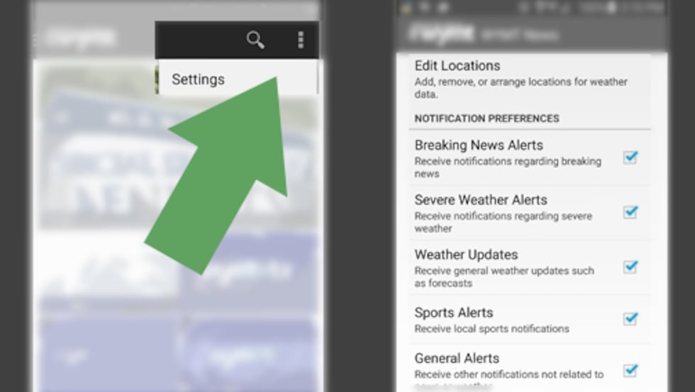 Cmas Alert Android Customize Your Alerts