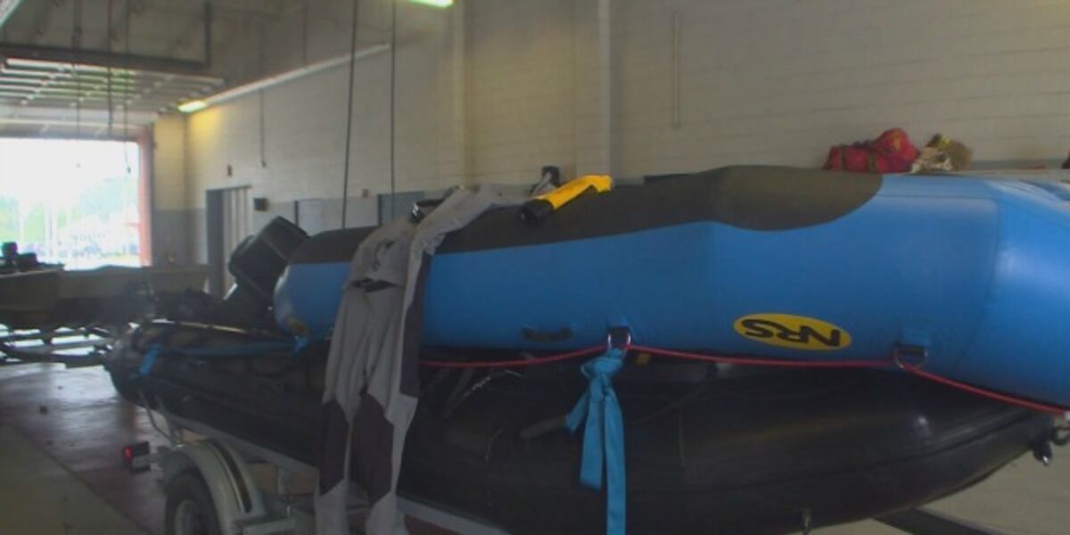 Swift Rescue Launching Swift water rescue teams on standby