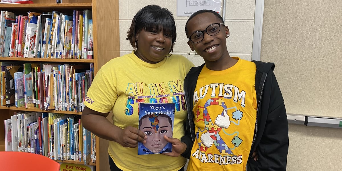 Middle school student publishes book about living with autism
