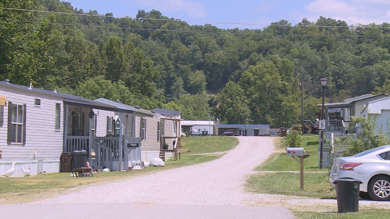 A man died after a mobile home collapsed on him while he and three others were working to...