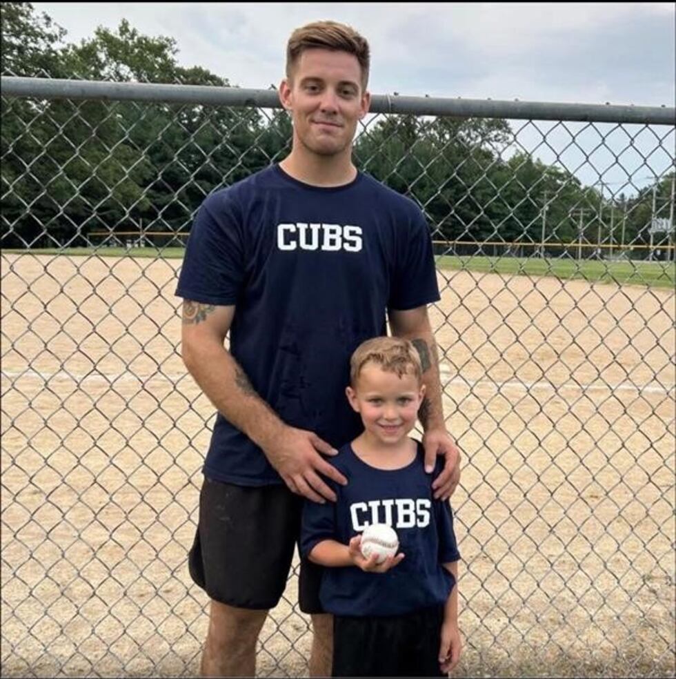 A family photo provided to 13 Action News shows Dustin Willey and his son, Wrenn Willey. They...