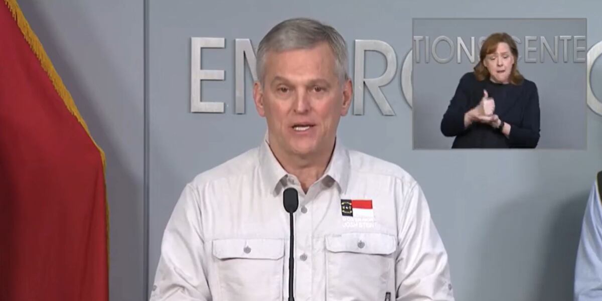 Gov. Stein and emergency management officials provide updates on winter storm, urge North Carolinians to stay home Gov. Stein and emergency management officials provide updates on winter storm, urge North Carolinians to stay home