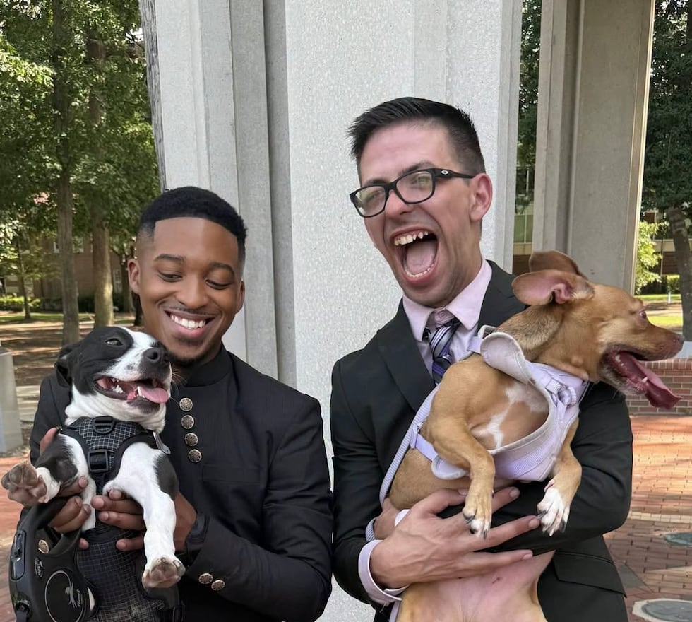 Jamest Rusell WITN congratulates meteorologist Russell on wedding
