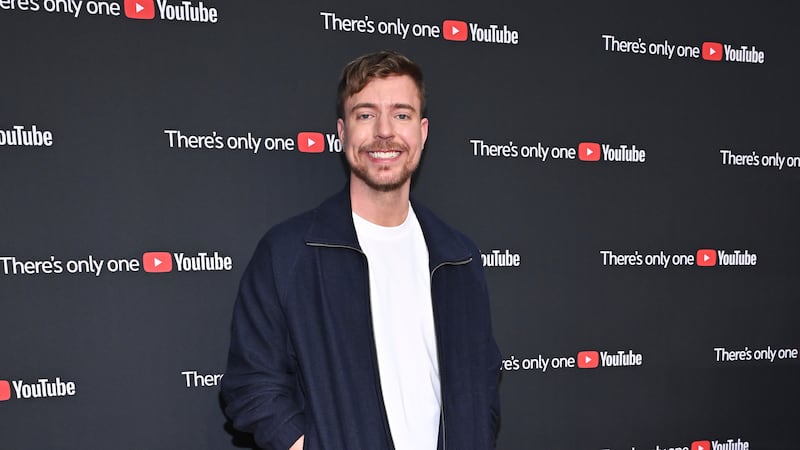 James Donaldson aka MrBeast attends the YouTube TV's Upfront Brandcast at David Geffen Hall on...