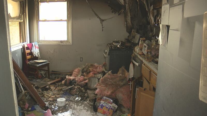 A kitchen fire could have a family out of their home for six to eight months.