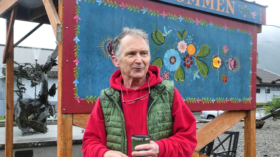 FILE - Dan Sullivan, a candidate in Alaska's U.S. Senate race who shares a name with the...