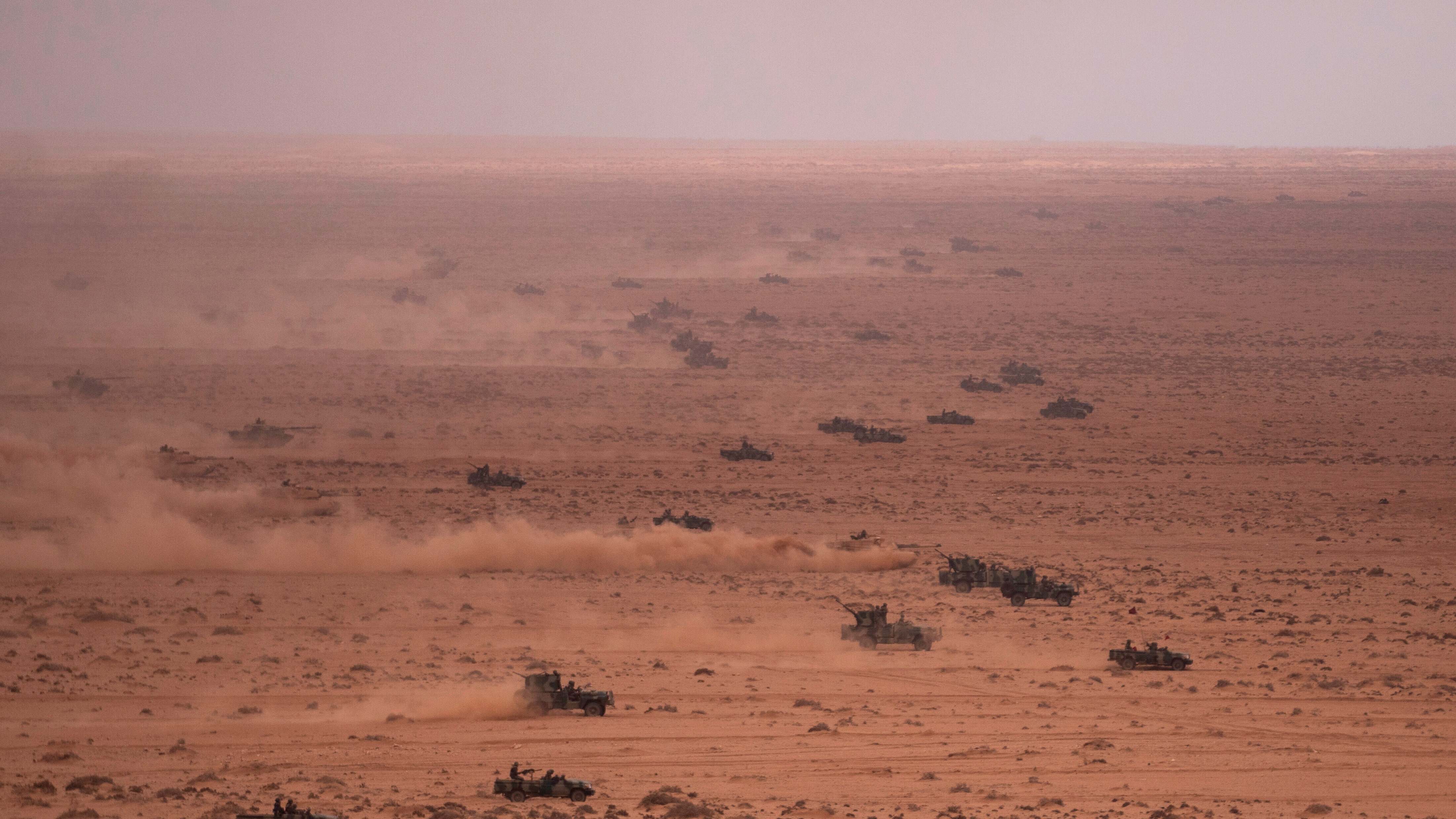 FILE - U.S and Moroccan military forces take part in the 20th edition of the African Lion...