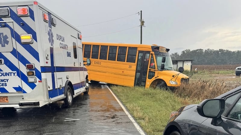 Officials responded to a crash involving a school bus yesterday afternoon.