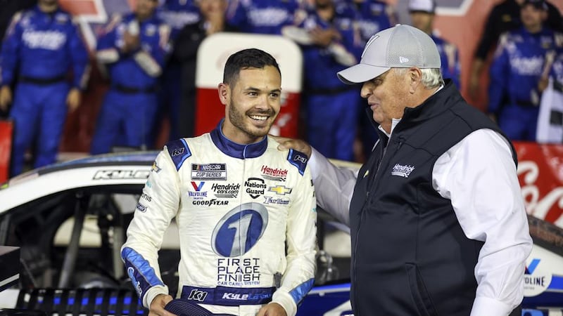 Kyle Larson Calls Out Rick Hendrick’s TikTok Habit