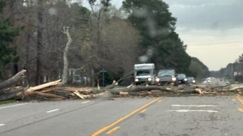 ENC wind damage from Thursday, March 12, 2026