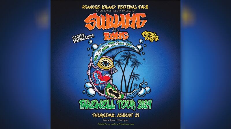 Sublime with Rome announces final tour with a stop at the Outer Banks