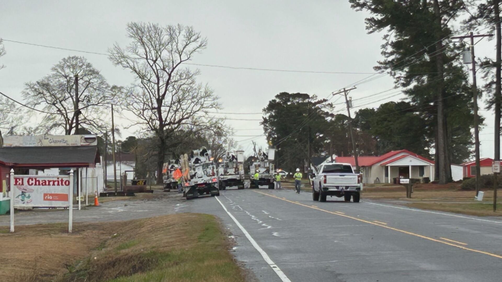 Storm damage reports rolling in around ENC
