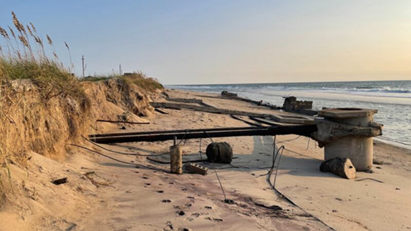 The beach has been closed for just over a year due to petroleum contamination and remnants of...