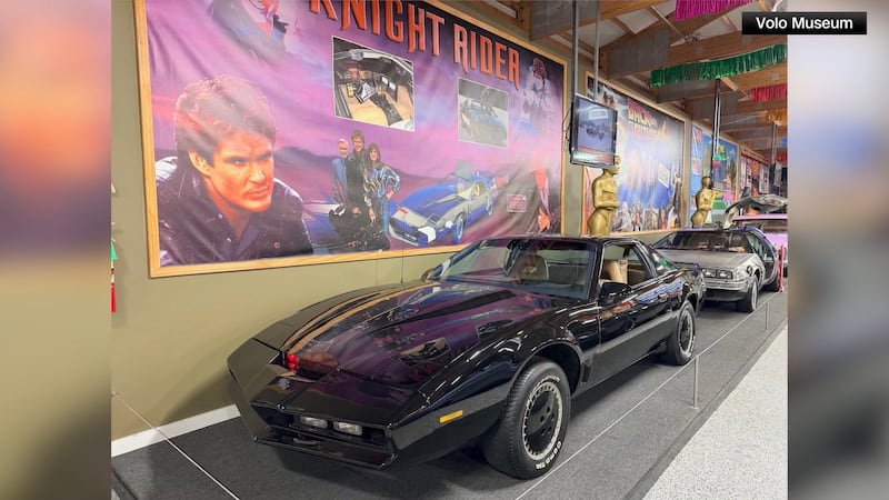 A replica of the famed talking car from “Knight Rider” has received a traffic ticket despite...