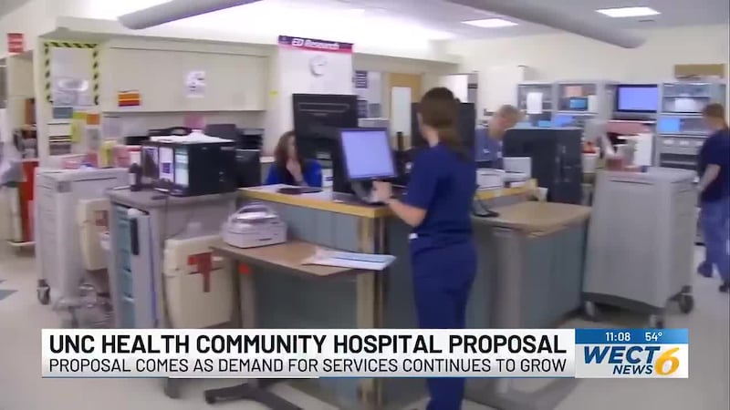 UNC Health said it has a site under contract at South 17th Street and Shipyard Boulevard. If...
