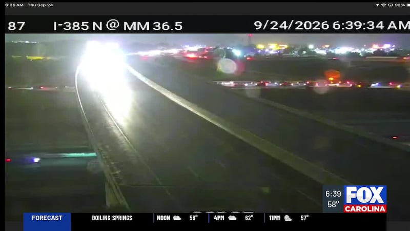 SCDOT: Crash closes exit ramp for I-85 N in Greenville