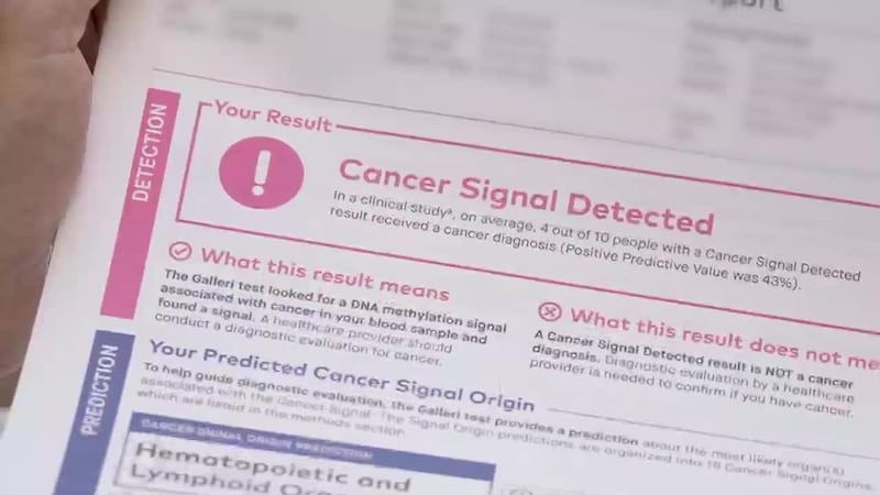 The test can pick up signs of more than 50 types of cancer. (CNN, GRAIL, CITY OF PHOENIX,...