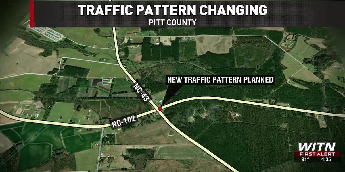 Traffic pattern changing for safety improvements