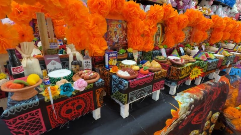 Local flower shop helps customers build altars for Dia de los Muertos