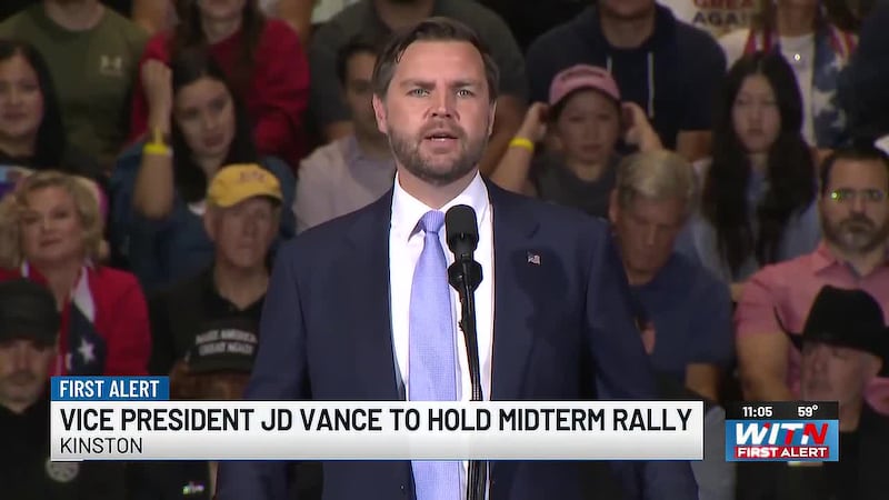 Vice President JD Vance to speak in Kinston on Wednesday