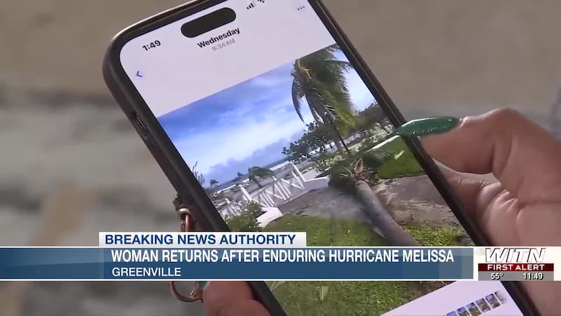 Greenville woman returns home after enduring hurricane Melissa in Jamaica